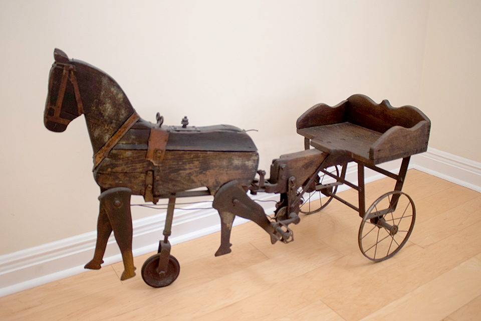 Item #03 - Antique Horse & Buggy