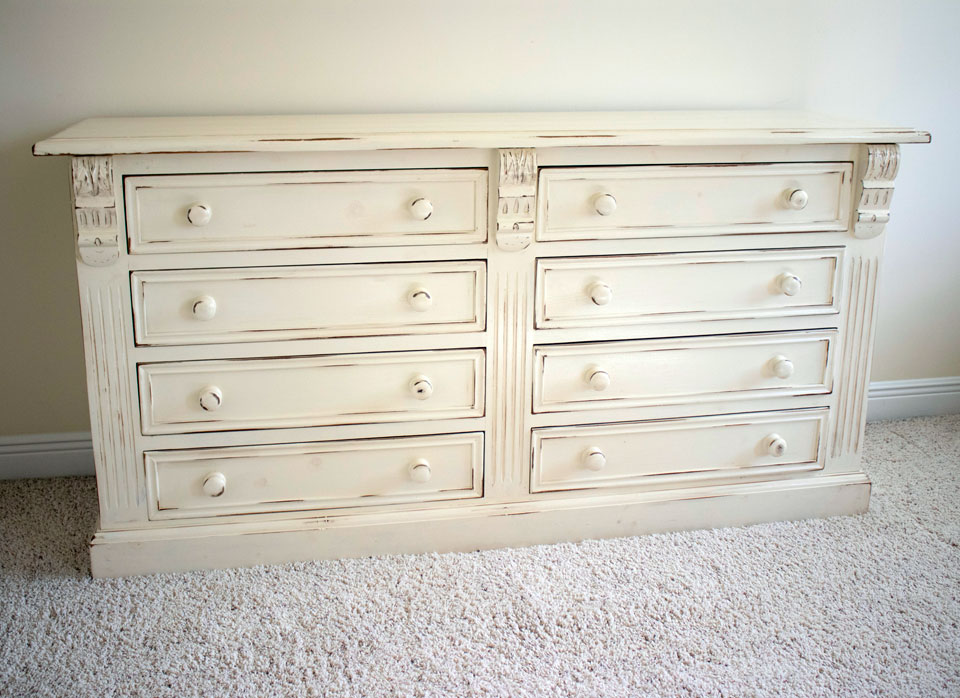 Item #09 - White Dresser