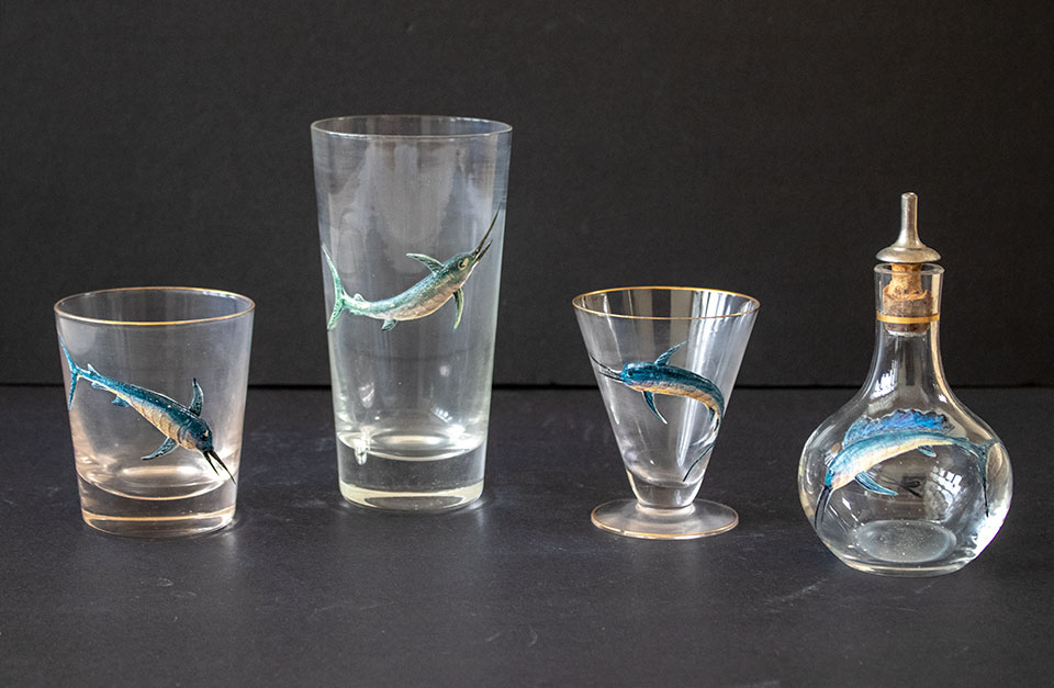 Item #10 - Swordfish glasses